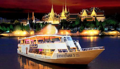 Bangkok: 2-Hour Wonderful Pearl Candle Light Dinner Cruise